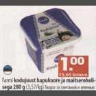 Farmi kodujuust hapukoore ja maitserohelisega