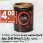 Allahindlus - Whittard of Chelsea kuum šokolaadijook Aztec Chilli