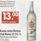 Allahindlus - Kuuba rumm Havana Club Blanco