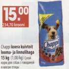 Chappi Koera kuivtoit looma- ja linnulihaga