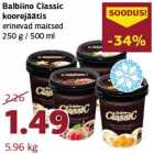 Allahindlus - Balbiino Classic
koorejäätis