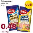 Allahindlus - Felix popcorn