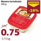 Allahindlus - Mamma kartulisalat
200 g