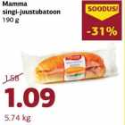 Allahindlus - Mamma
singi-juustubatoon
190 g