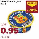 Hiirte sulatatud juust
200 g