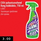 Cillit puhastusvahend Bang köökidele, 750 ml