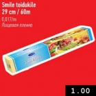 Allahindlus - Smile toidukile 29 cm/60m