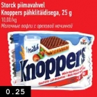 Allahindlus - Storck piimavahvel Knoppers pähklitäidisega, 25 g