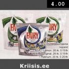 Fairu nõudepesumasina kapslid 