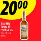 Alkohol - Viski Wild Turkey 81 Proof 