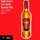 Allahindlus - Voski Grant´s The Family Reserve