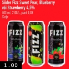 Allahindlus - Siider Fizz Sweet Pear, Blueberry või Strawberry
