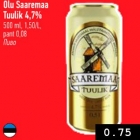 Allahindlus - Õlu Saaremaa Tuulik