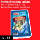Allahindlus - Heeringafilee hagaga soolvees 