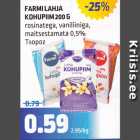 Allahindlus - FARMI LAHJA KOHUPIIM 200 G
