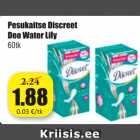 Pesukaitse Discreet Deo Water Lily 60 tk