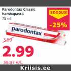 Parodontax Classic
hambapasta
75 ml