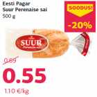 Allahindlus - Eesti Pagar
Suur Perenaise sai
500 g