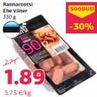 Rannarootsi
Ehe viiner
330 g