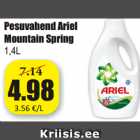 Allahindlus - Pesuvahend Ariel
Mountain Spring
1,4L