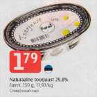 Natutaalne toorjuust 29,8%