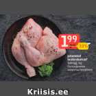 Jahutatud broilerikoivad*