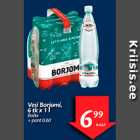 Allahindlus - Vesi Borjomi, 6 tk x 1 l