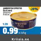 AMBERFISH SPROTID ÕLIS 240 G