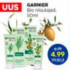 Увлажнители GARNIER Bio, 50 мл