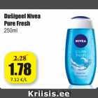 Allahindlus - Dušigeel Nivea Pure Fresh, 250 ml