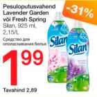 Pesuloputusvahend Lavender Garden või Fresh Spring