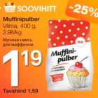 Allahindlus - Muffinipulber 