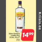 Allahindlus - Džinn Gordons
London Dry,
37,5%, 70 cl**