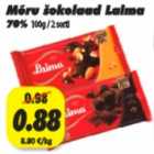 Mõru šokolaad Laima 70% 100g/2sorti