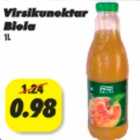 Virsikunektar Biola 1l