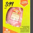 Магазин:Säästumarket,Скидка:Охлажденное мясо бедрышек индейки без кожи и косточек