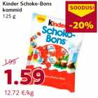 Kinder Schoko-Bons
kommid
125 g