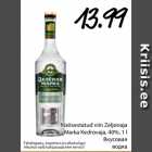 Allahindlus - Maitsestatud viin Zeljonaja Marka Kedrovaja