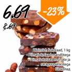 Allahindlus - Weinrich šokolaad, 1 kg