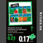 NOJAUS LILLE JA KÖÖGIVILJA SEEMNED