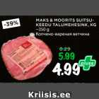 MAKS&MOORITS SUITSUKEEDU TALUMEHESINK, KG  ~350 G