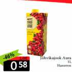 Jõhvikajook Aura
1L
