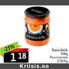 Allahindlus - Rassolnik
500g
