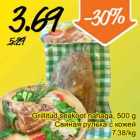 Grillitud seakoot nahaga