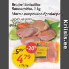 Мясо с окорочков бройлера