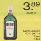 Alkohol - Džinn Lubuski