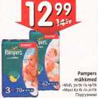 Pampers mähkmed .Midi,70 tk /0.19/tk .Maxi 62 tk /0.21/tk 