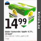 Allahindlus - Siider Somersby Apple 4,5%, 24-kast*