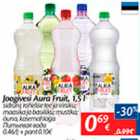 Joogivesi Aura Eruit, 1,5 l