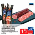 Allahindlus - Täissuitsuvorst Saaremaa, 270 g